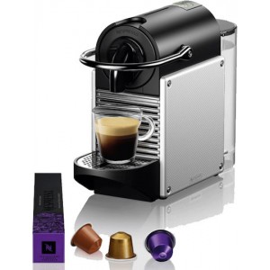 De'Longhi EN127.S Pixie Καφετιέρα για Κάψουλες Nespresso Πίεσης 19bar Silver